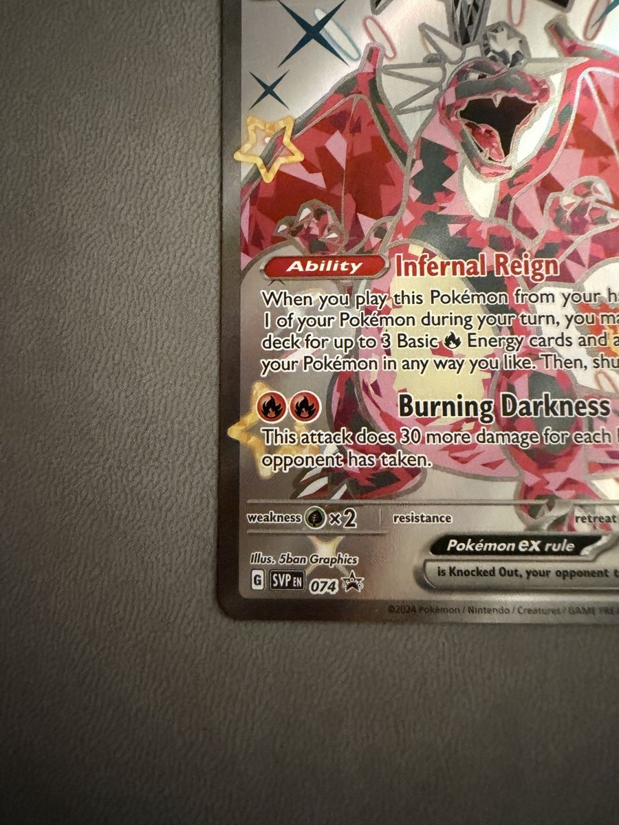 Pokémon Carte collezionabili: Charizard ex (SVP 074) – Usato da Biel/Bienne venduto da SeeLoewe55 5