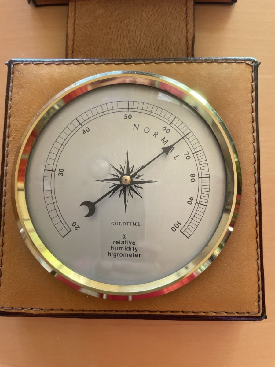 Altro per la casa: Vintage Barometer, Hygrometer, Thermometer Leder – Usato da Maur venduto da Mikado11 3