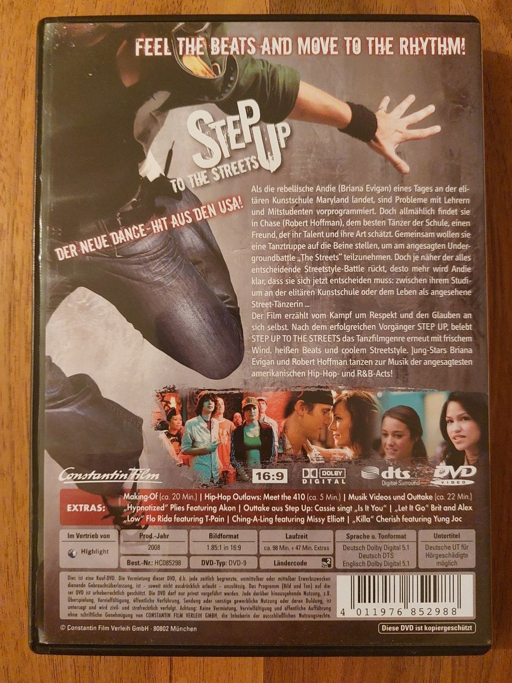 Alle DVDs: DVD - Step Up to the Streets – Gebraucht aus Rheinfelden von FilmAuktion 1