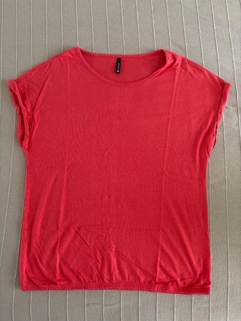 chicorée T-Shirt kurzarm korallenrot - Grösse L