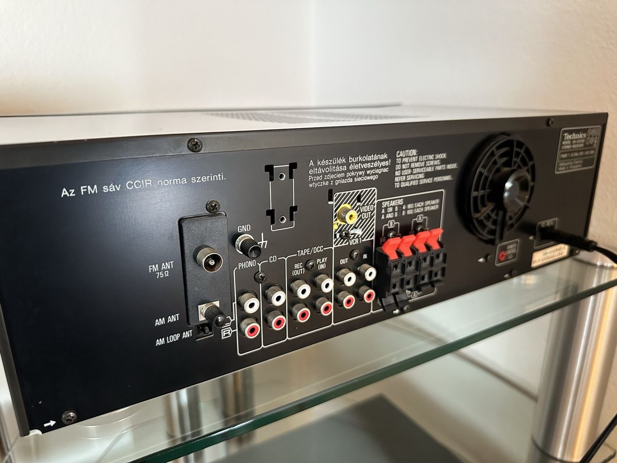 Technics Receiver: Technics SA-GX280 AV Control Stereo Receiver, Phono – Gebraucht aus Fribourg von eni_cnw8 5