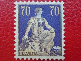 1924: Nr.162 (Helvetia mit Schwert) postfrisch ** Kat: 110.-