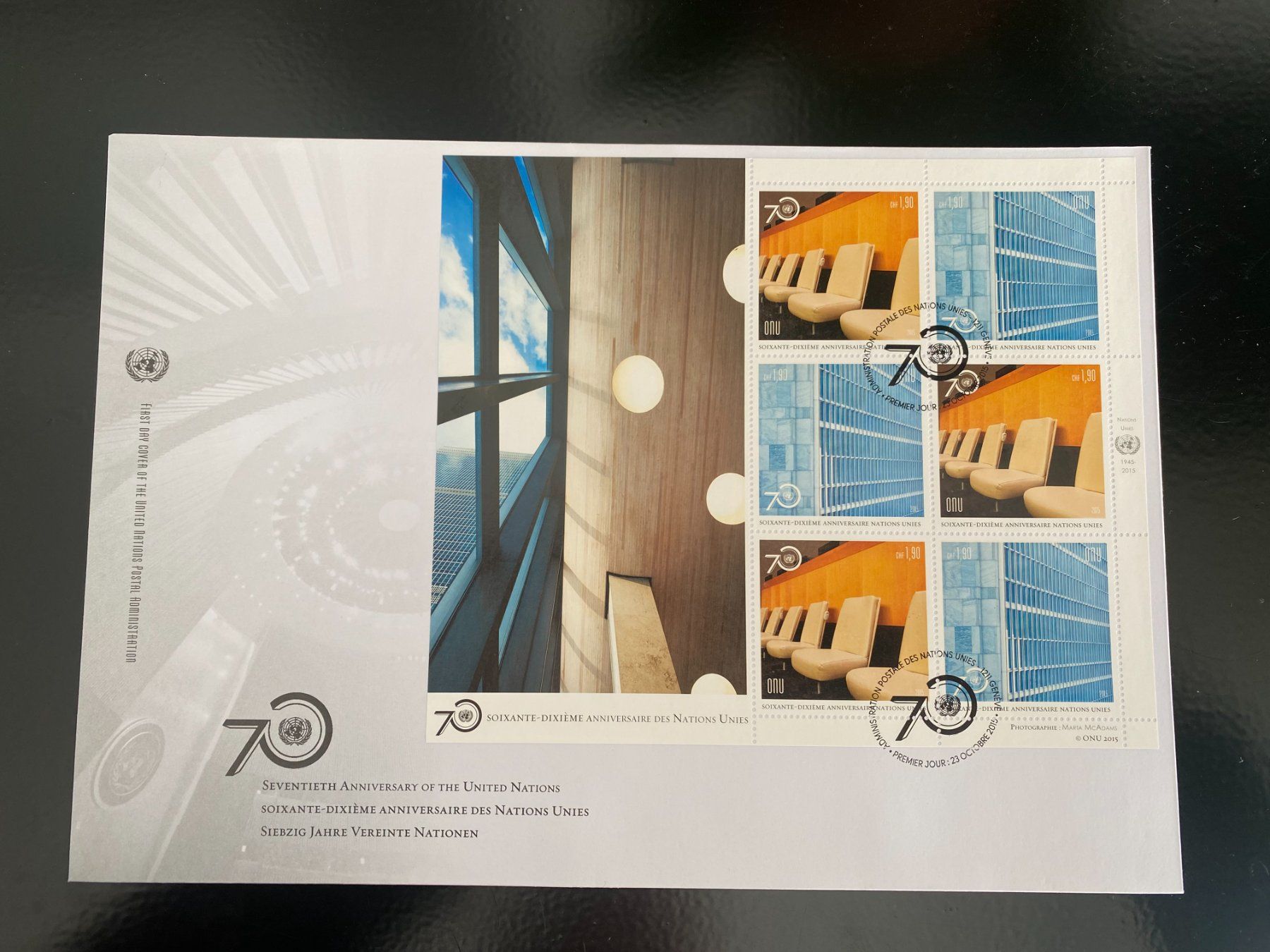 Tutti i francobolli: 2015 / ONU UNO Genf / 2x FDC / Znr: 943-946 – Nuovo (secondo la descrizione) da Grand-Lancy venduto da Dany1973 1