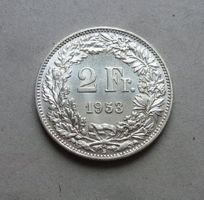 ++ 2.- Franken 1953, gute Erhaltung