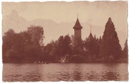 Scherzlingen bei Thun, gelaufen 1924