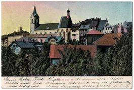 Gruss aus Wyl, sehr schöne Reliefkarte, gelaufen 1905