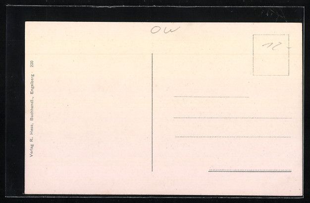 Cartes postales: AK Engelberg, Hotel Titlis, Eckfassade – D'occasion à Berlin par bartko-reher 1