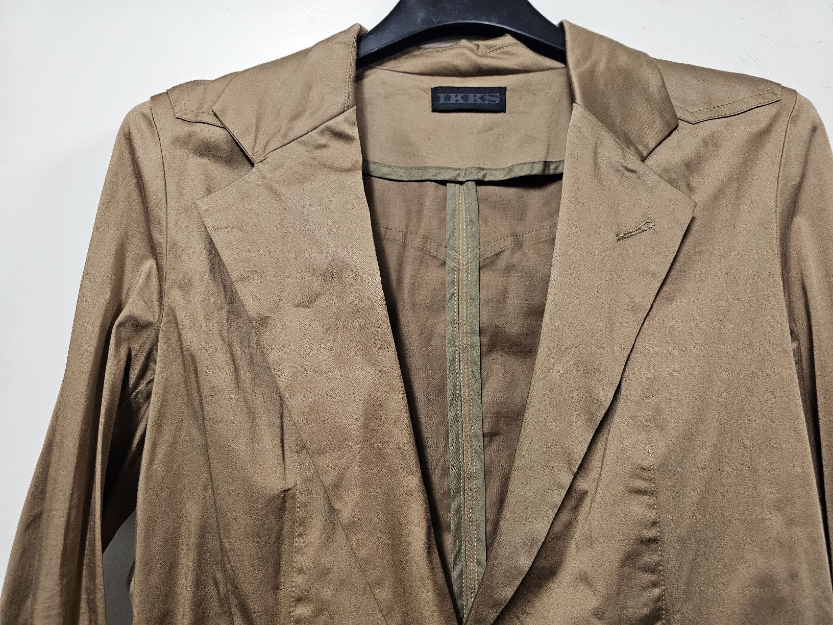 IKKS Jacken: Veste IKKS/Beige doré/Coton/Élastane/Jolis détails/Taille:M – Neu (gemäss Beschreibung) aus Basel von Paloma6261 1