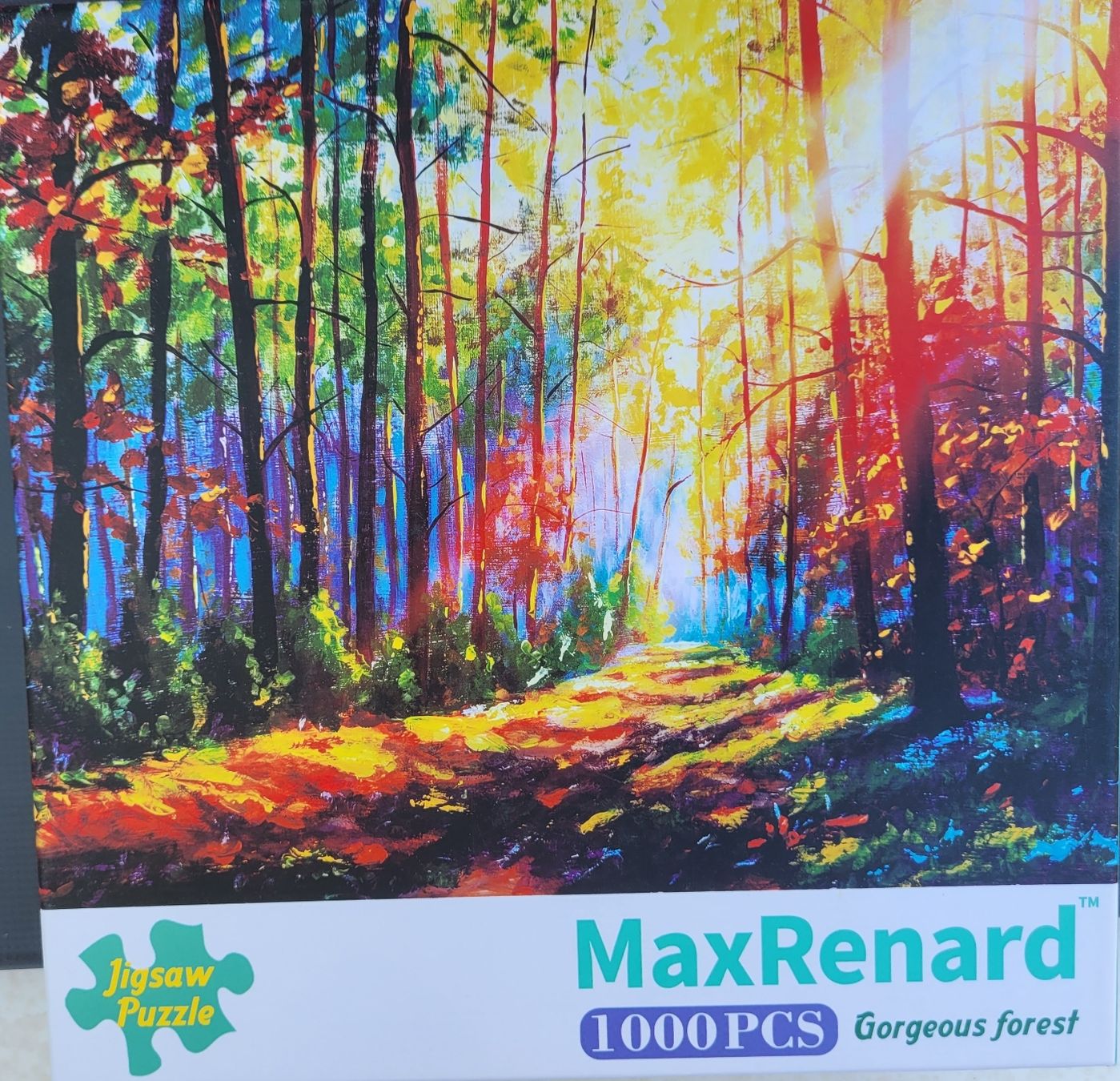 Puzzle: 1000 Teile Puzzle "Wunderschöner Wald" MaxRenard – Usato da Niederbipp venduto da Schlako 1