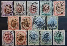 Persien Iran ex. Kat. 403-480 */gest. 1917/22