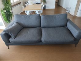 3-teiliges Sofa-Set in Grau – 2 Sofas und 1 Sessel