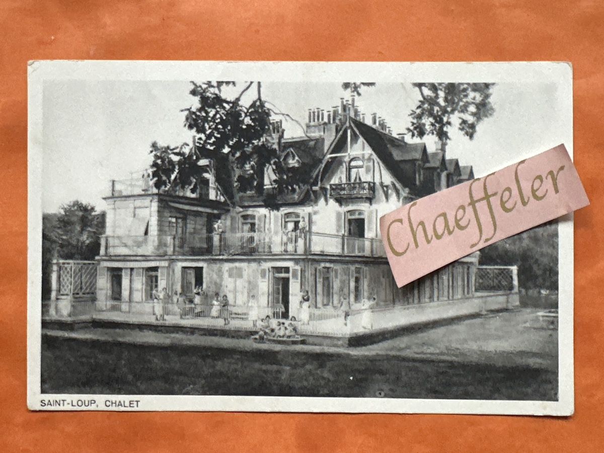 Ansichtskarten: Saint-Loup, Chalet – Gebraucht aus Zürich von Chaeffeler