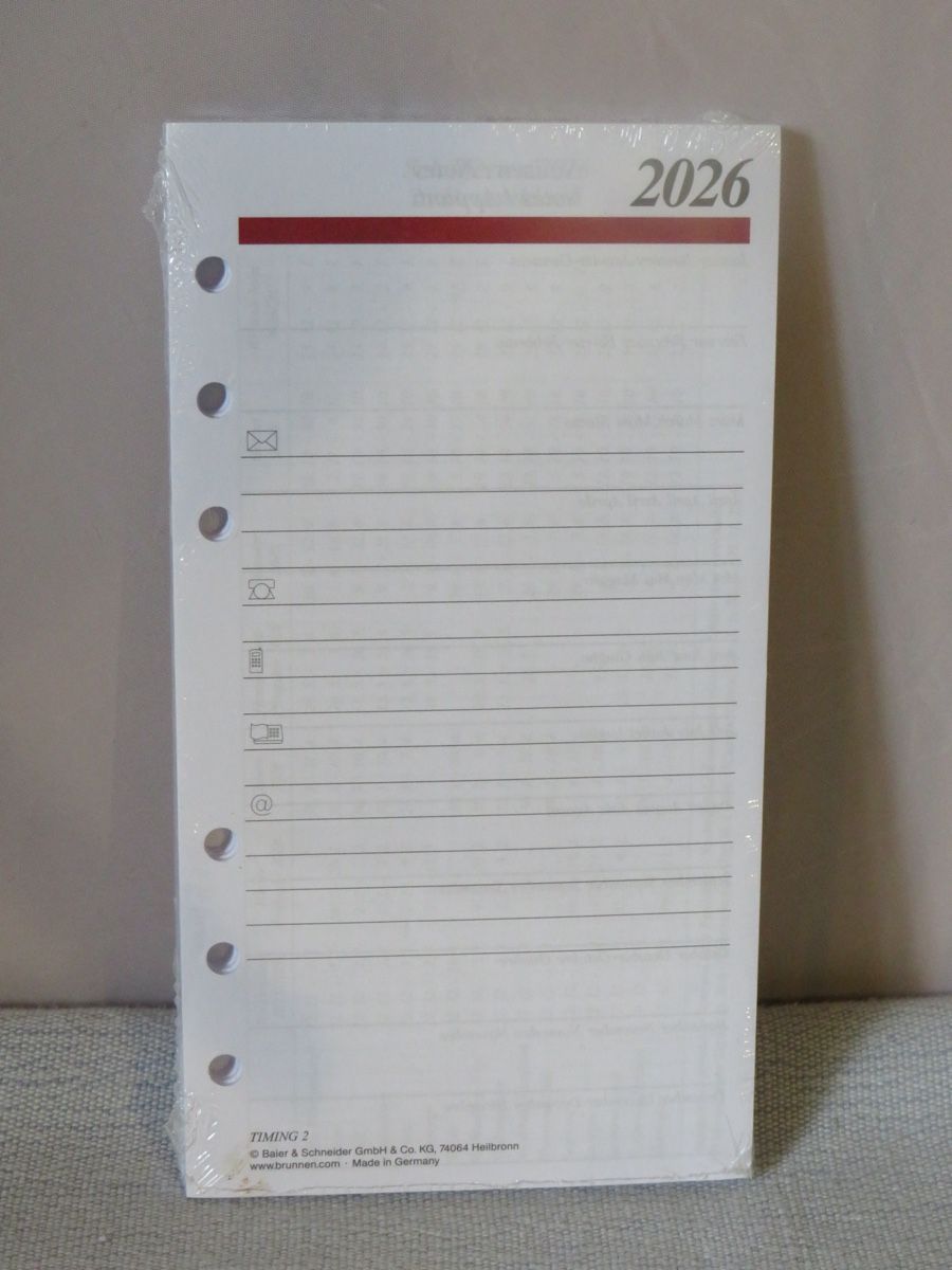 Calendari: Wochenkalender RIDDIMI TIMING 2 2026 9.3x17.2cm neu – Nuovo (secondo la descrizione) da Elsau venduto da TDrazz_881