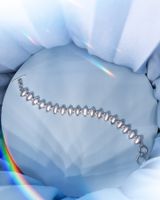 Silberarmband mit Süsswasserperle