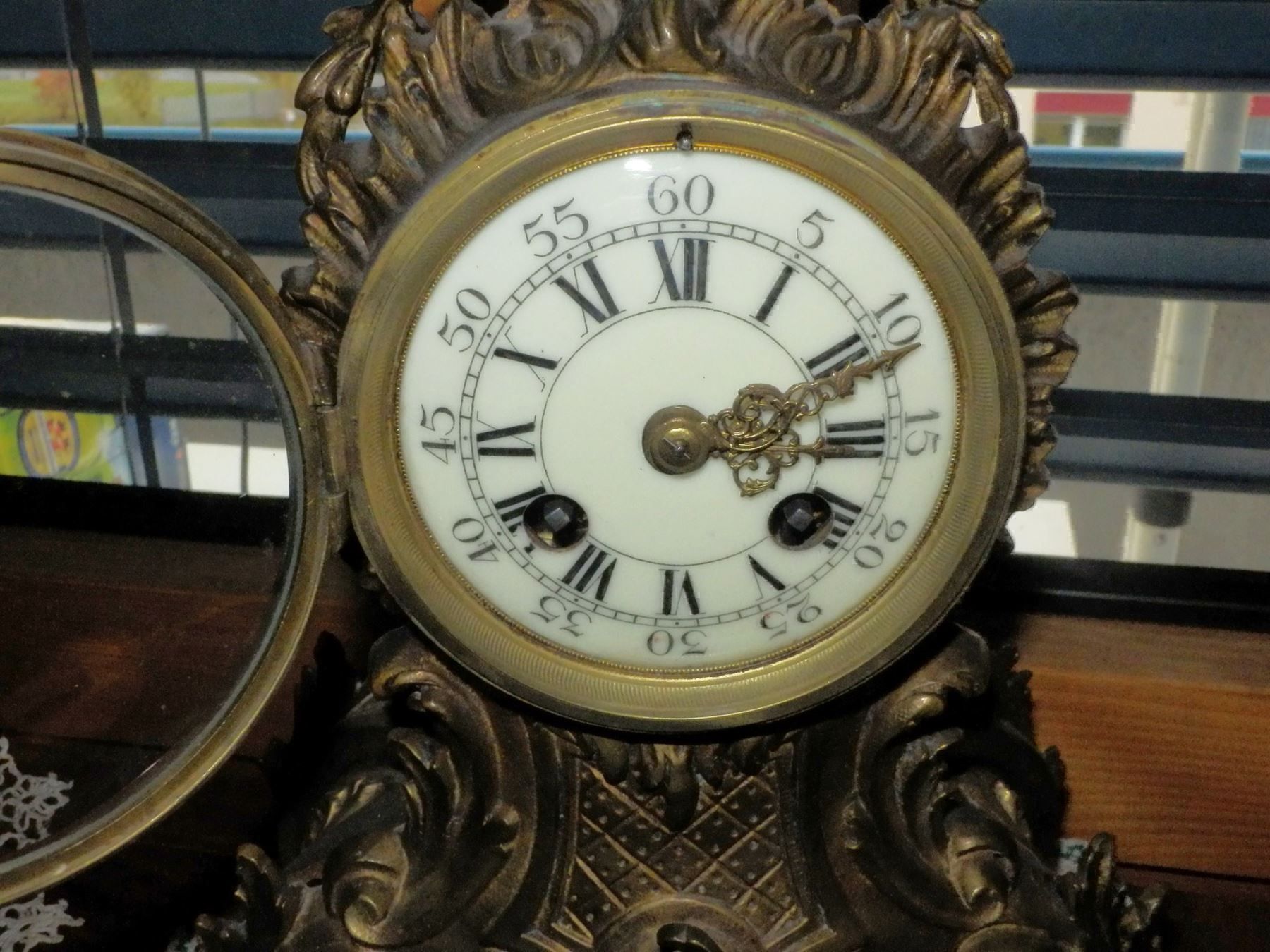 Orologi da terra & Orologi da parete: Cheminée / Kaminuhr mit 2 Kerzenständer – Usato da Ueberstorf venduto da dinbau 4