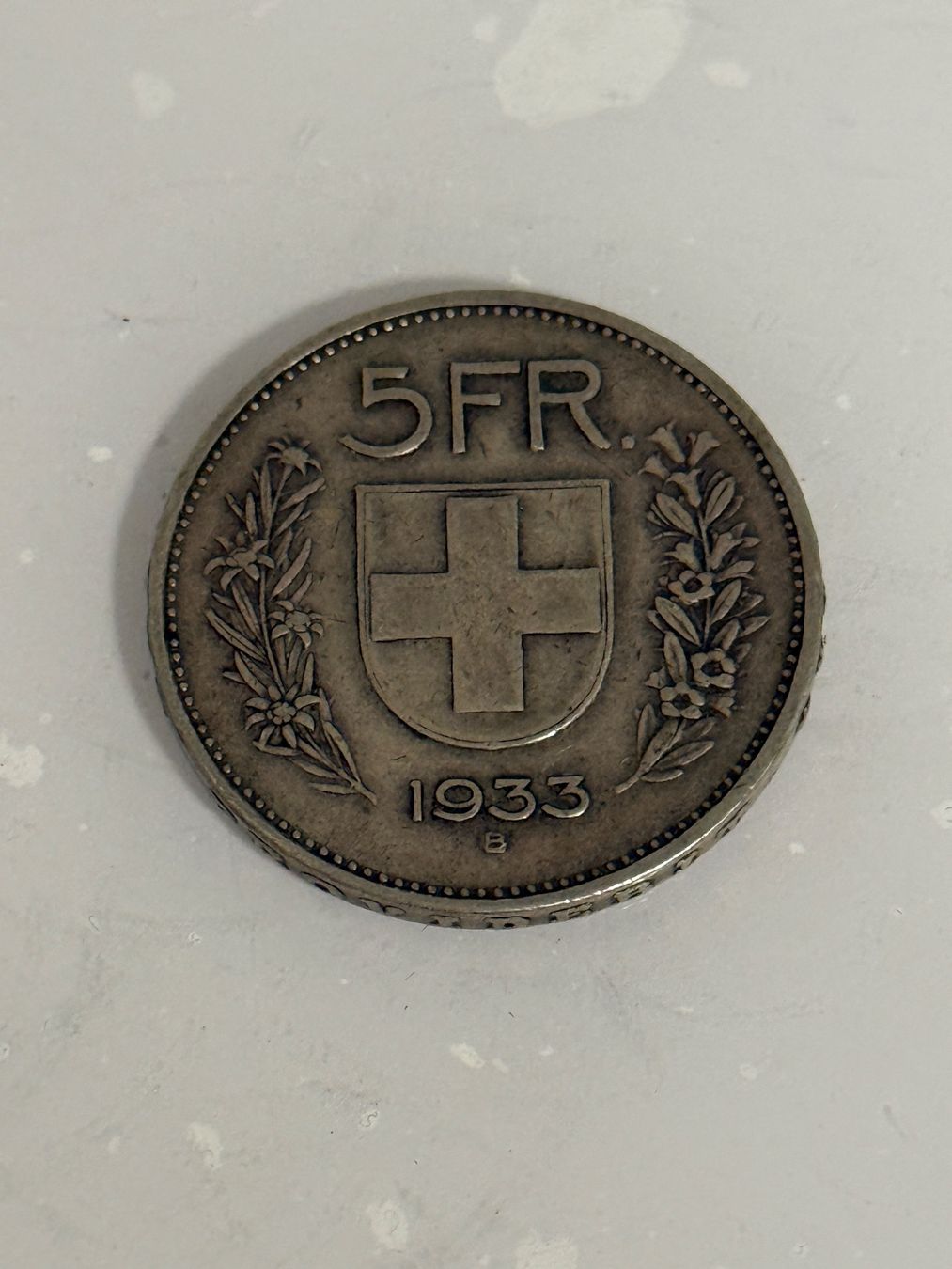 Tutti le monete: 5 Franken 1933  Silber – Usato da Wallisellen venduto da SWISS_SILVER1 1
