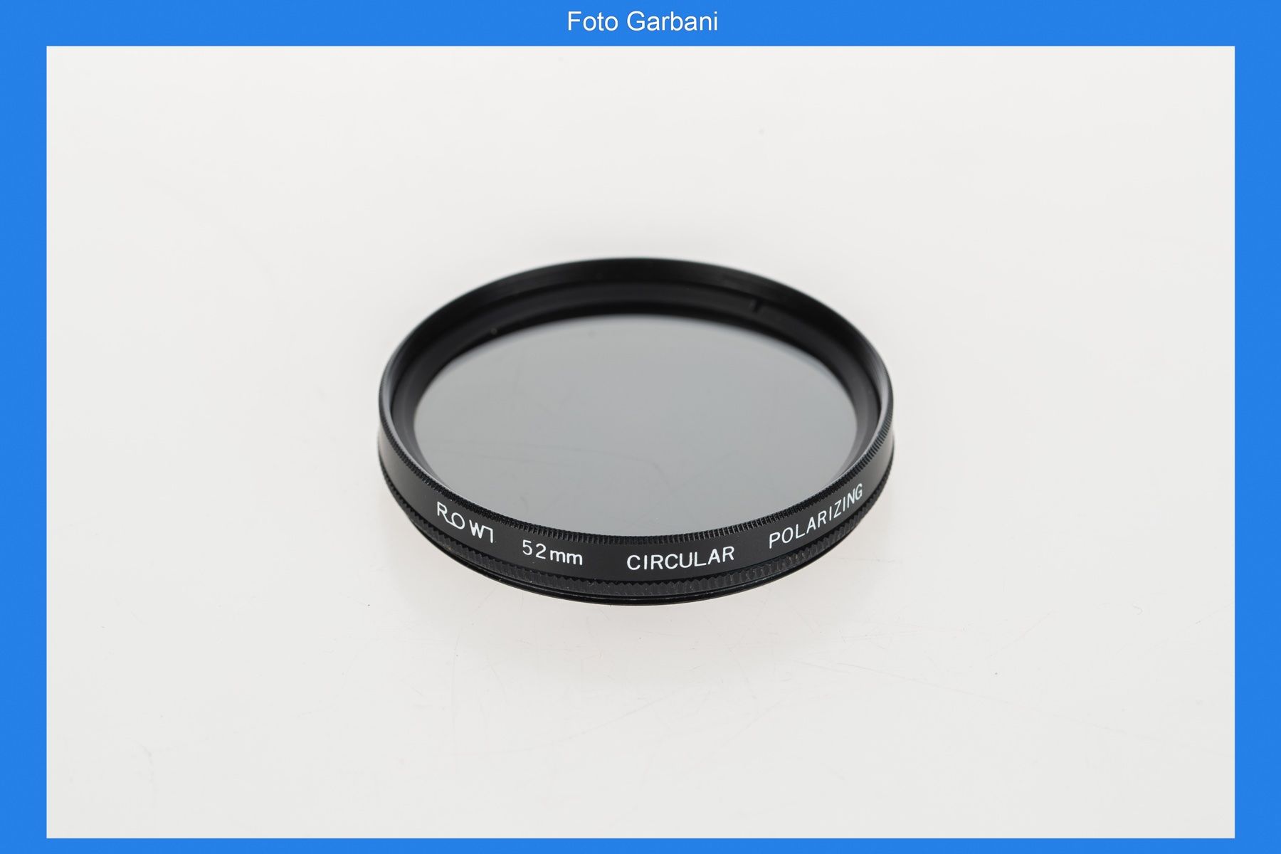 Filtres: Filtro polarizzatore 52mm – D'occasion à Muralto par FotoGarbani 1