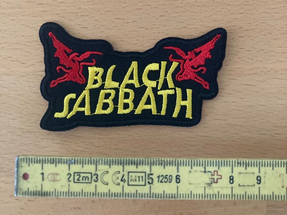 Black Sabbath - Patch Ricamata Red Portraits - Toppa Per Giacca O Zaino - 2