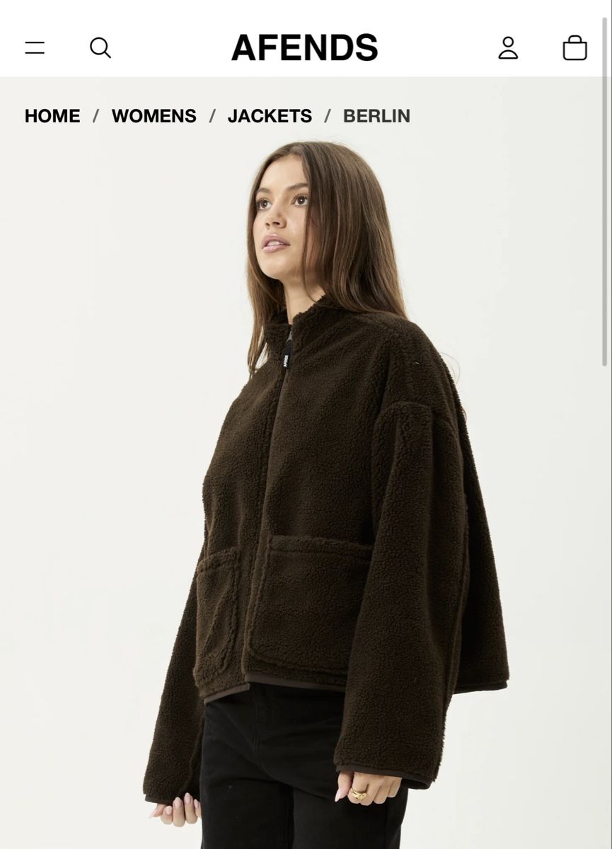Giacche: AFENDS Reversible Berlin Jacket in coffee Size S – Usato da Zürich venduto da sch_2jyl 4