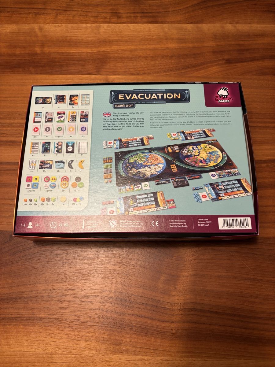Spiele: Evacuation - Brettspiel – Gebraucht aus Stansstad von Rashcinal 1