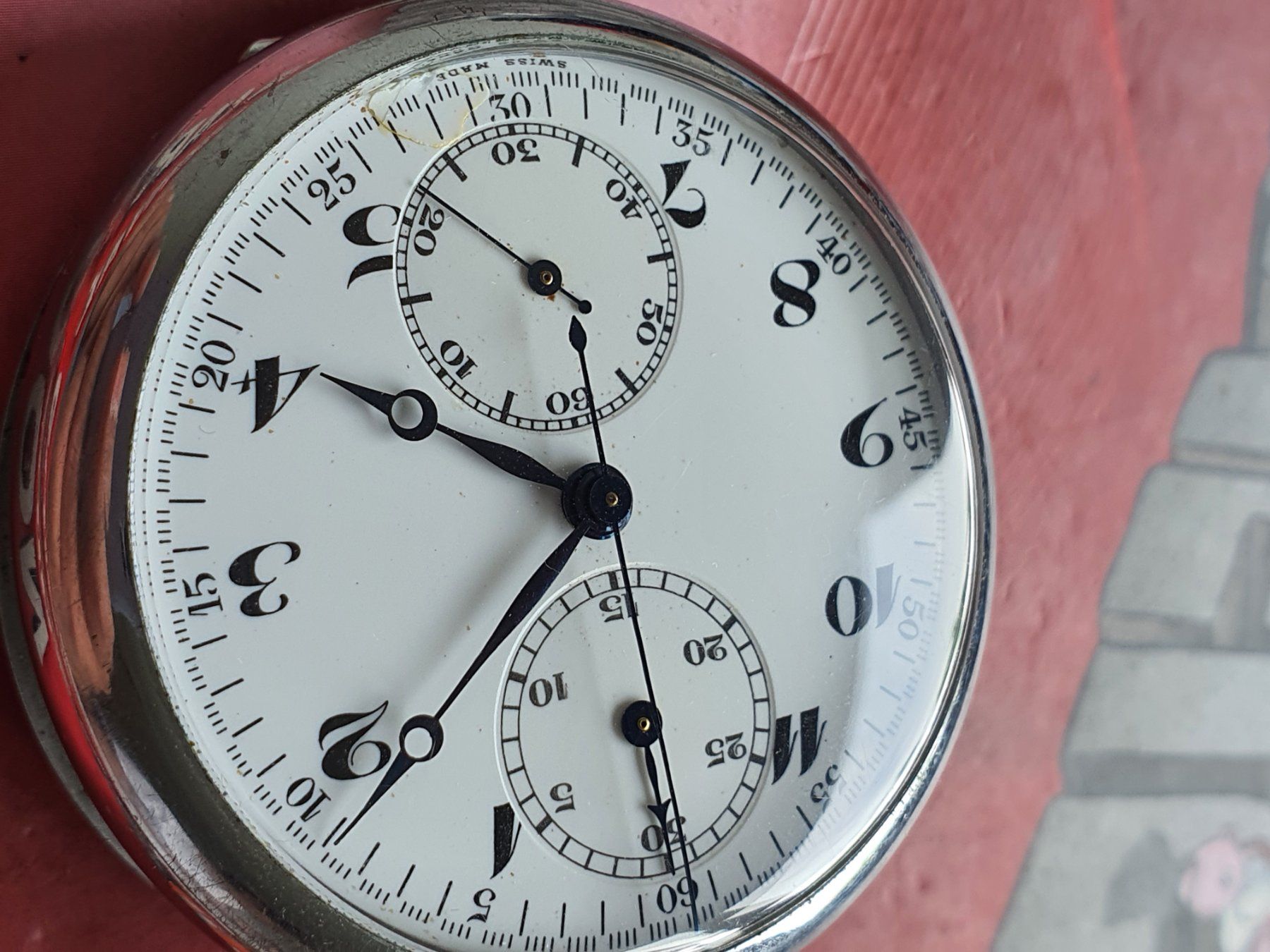Uhren: 713 Taschenuhr Chronograph – Gebraucht aus Muri AG von Corredor 2