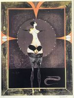 Paul Wunderlich    "Eva II"      Druck