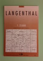 Landeskarte der Schweiz - 1128 Langenthal - 1:25'000 - 1994