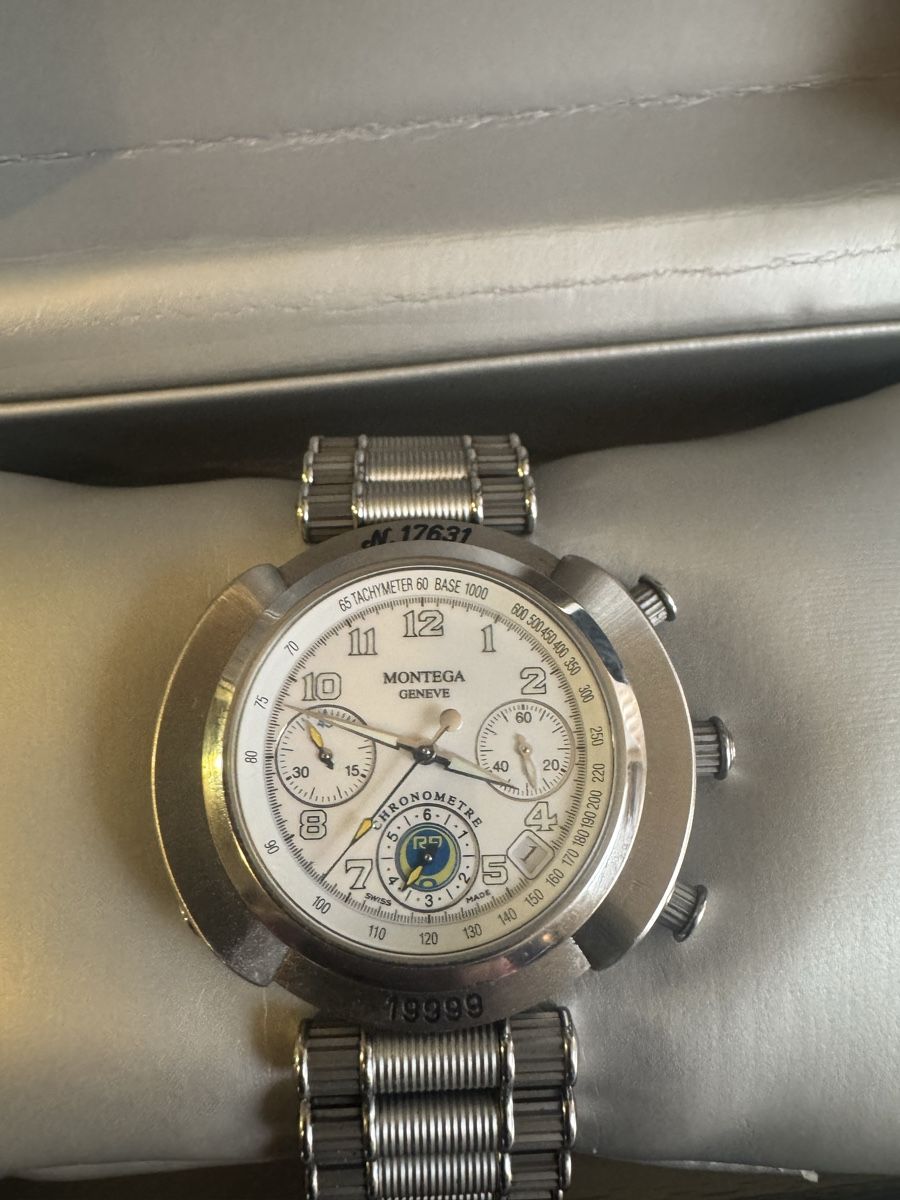 Orologi da terra & Orologi da parete: Montega chronograph – Usato da Buchs SG venduto da Correia017