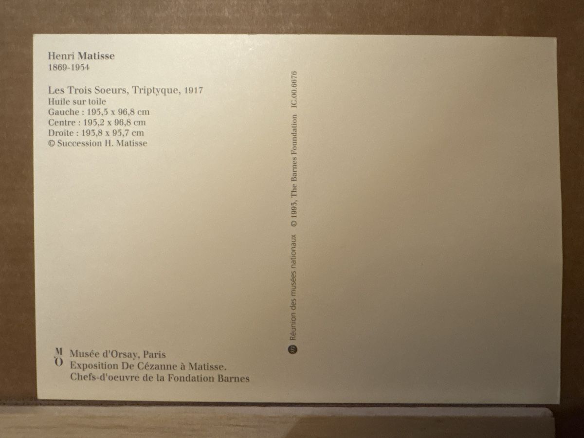 Cartoline postali: AK mit Kunst von Henri Matisse – Usato da Rümlang venduto da Kartenpost1 1