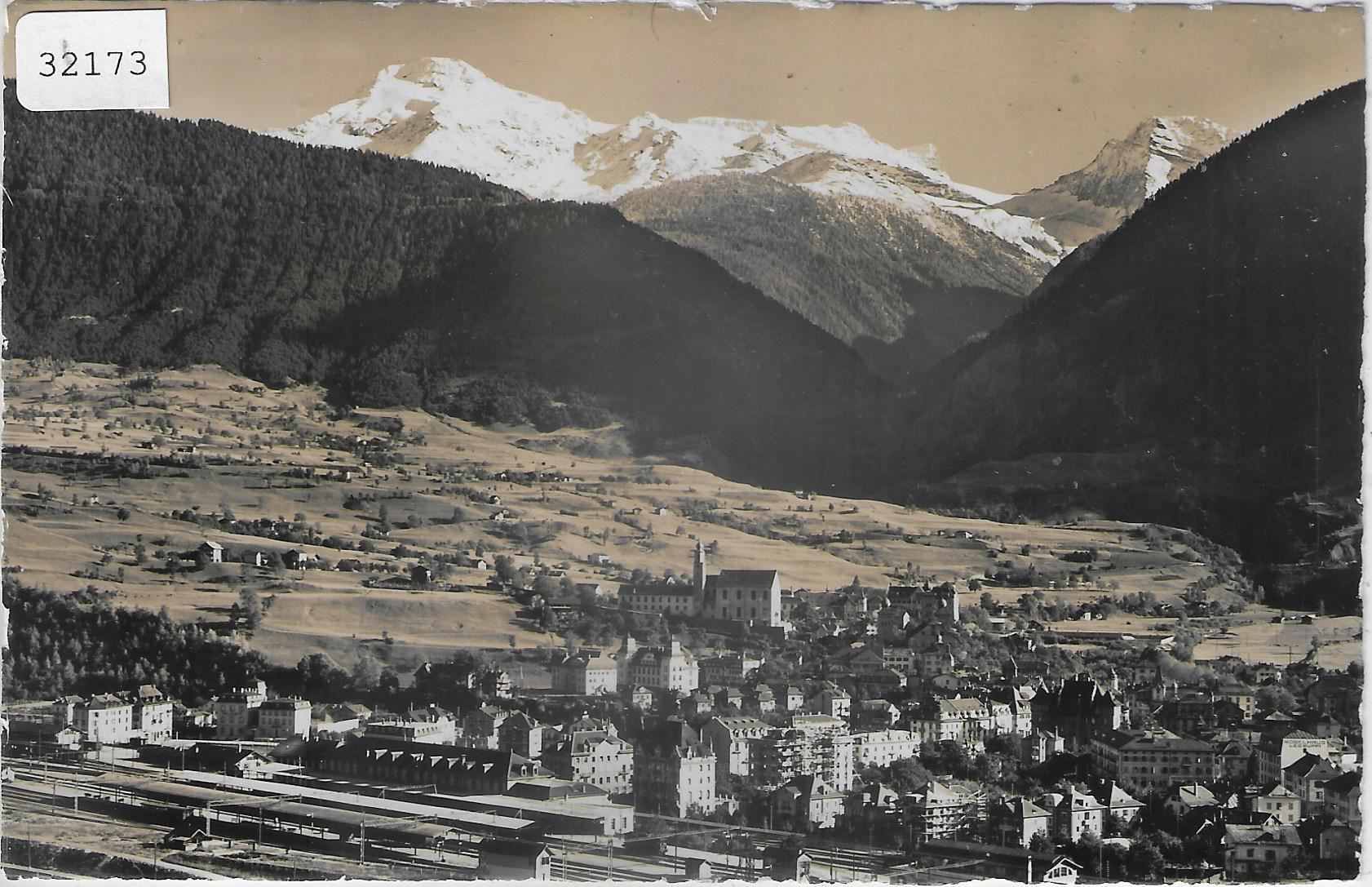 Cartes postales: Brig gegen Simplon – D'occasion à Ettingen par Kartenplanet