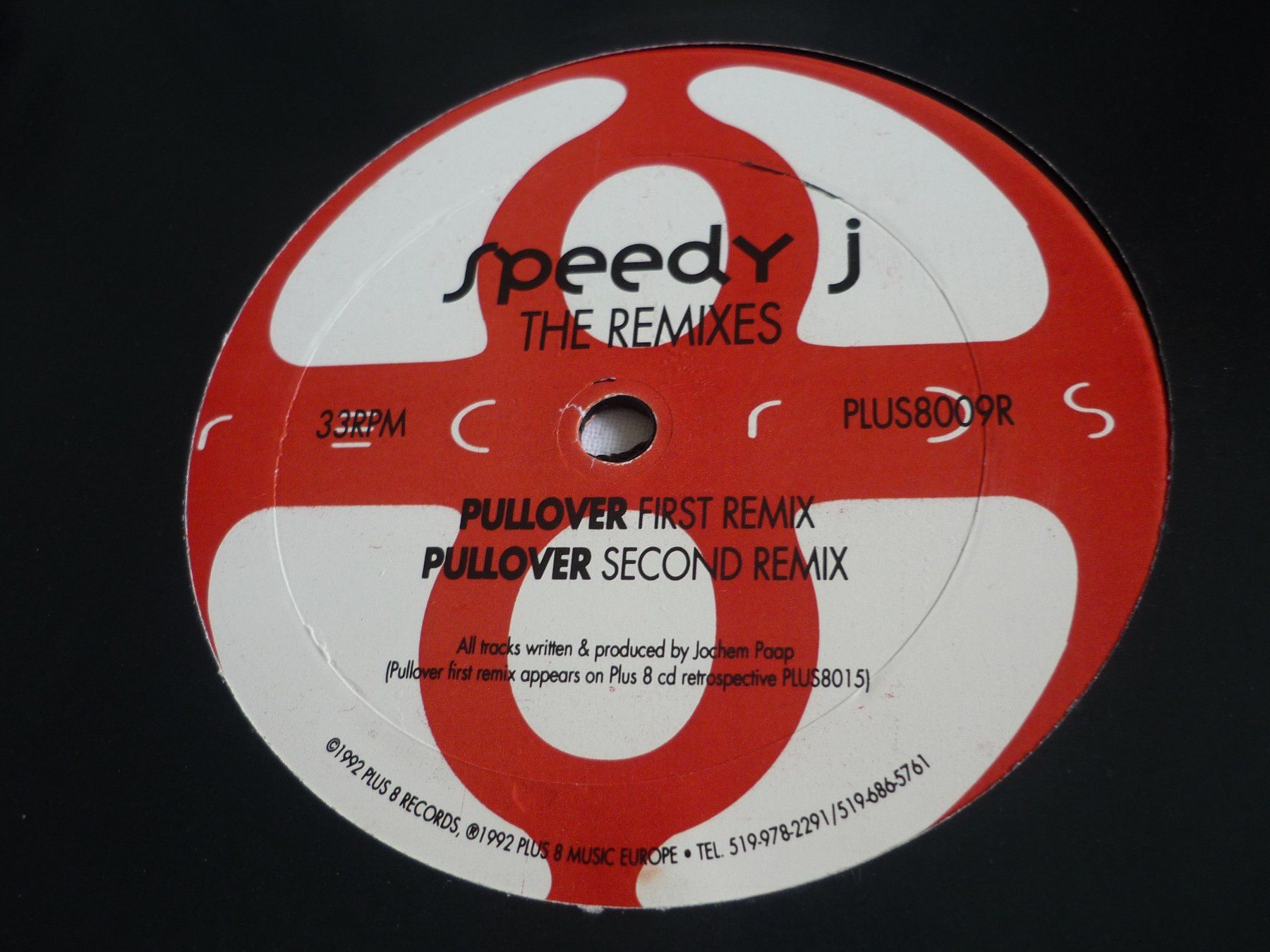 Dischi in vinile: Rare Techno Vinyl - Speedy J the Remixes - Pullover – Usato da Beringen venduto da Flatretriever 2