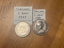 Thailand 2 Münzen