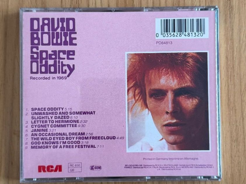 CD: David Bowie – Space Oddity – Usato da Fällanden venduto da Escheli 1