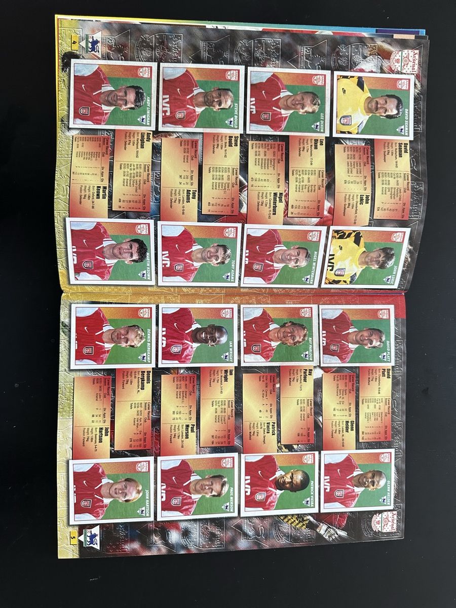 Panini Carte collezionabili: Panini Premier League 97 Sticker Collection – Usato da Bern venduto da LOGAN7 3