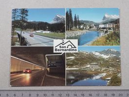 San Bernardino, Pass, Tunnel, Passhöhe