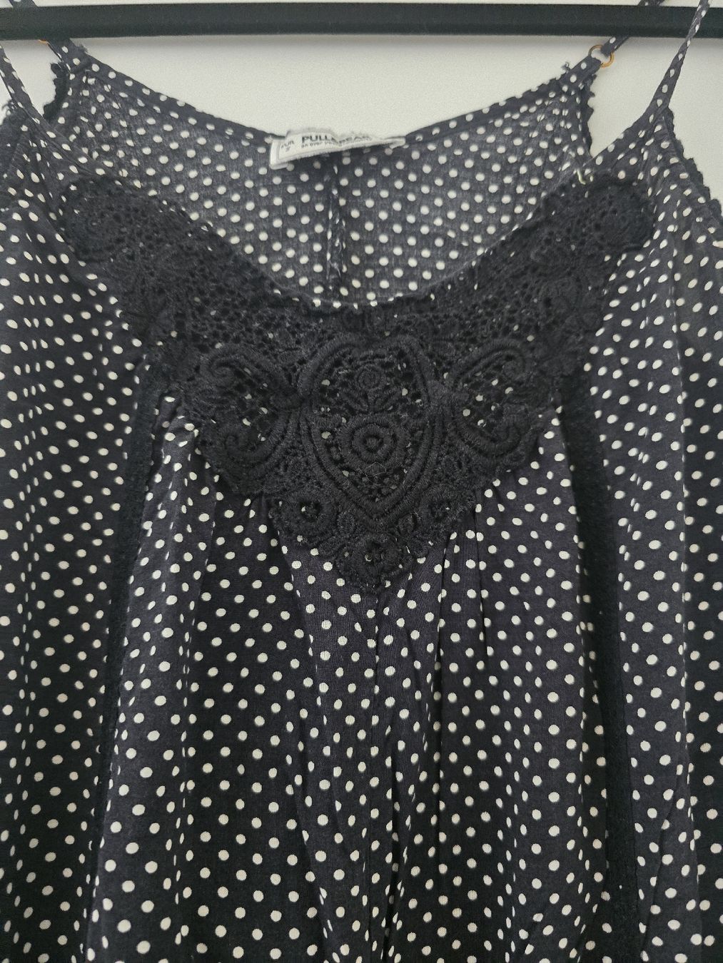Pull&Bear Jumpsuits: Pull and Bear Playsuit Gr S Schwarz Polka Dots Jumpsuit Spit – Neu (gemäss Beschreibung) aus Tecknau von Leni_SecondLove 2