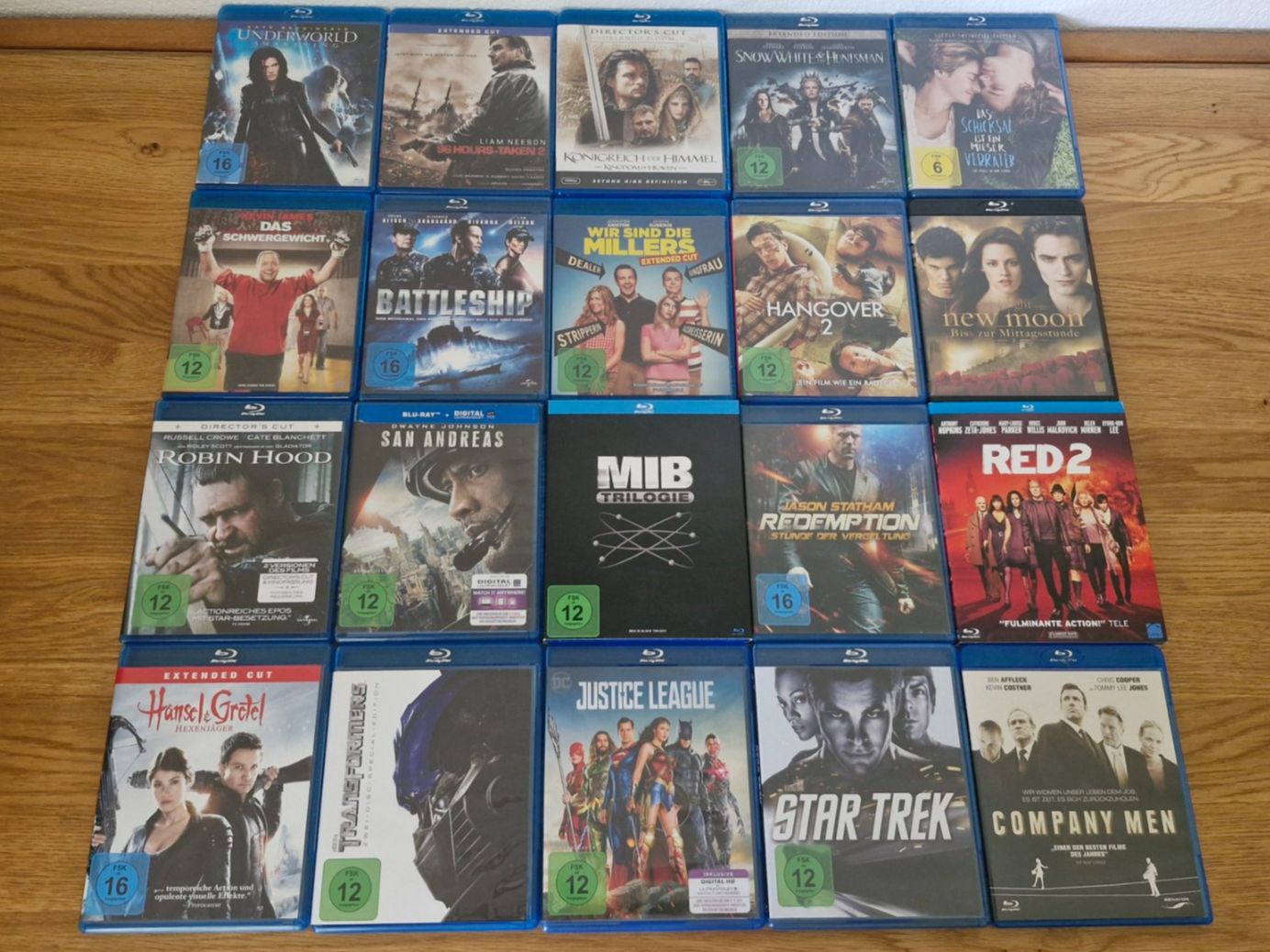 Tutti i DVDs: Bluray Sammlung 20 Stück (2) – Usato da Pfungen venduto da Whitie