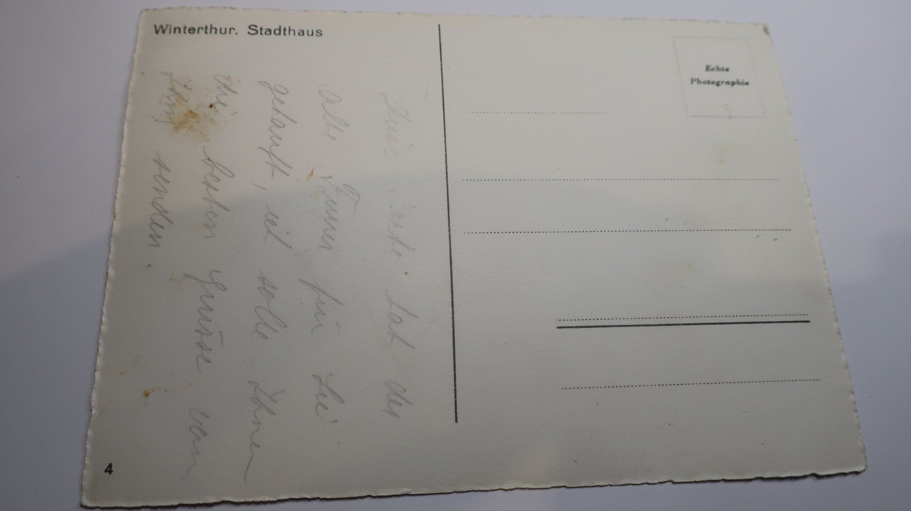 Cartoline postali: Winterthur Stadthaus – Usato da Cormoret venduto da Pascalll2001 3