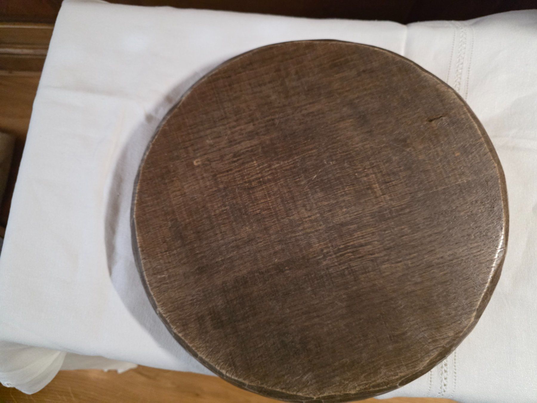 Servierplatten: Alt Holz Teller Schale Brett Platte 33 cm – Gebraucht aus Walterswil BE von Lonitti 3