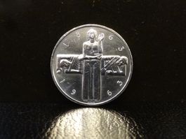 5 Franken Gedenkmünze Silber 1963