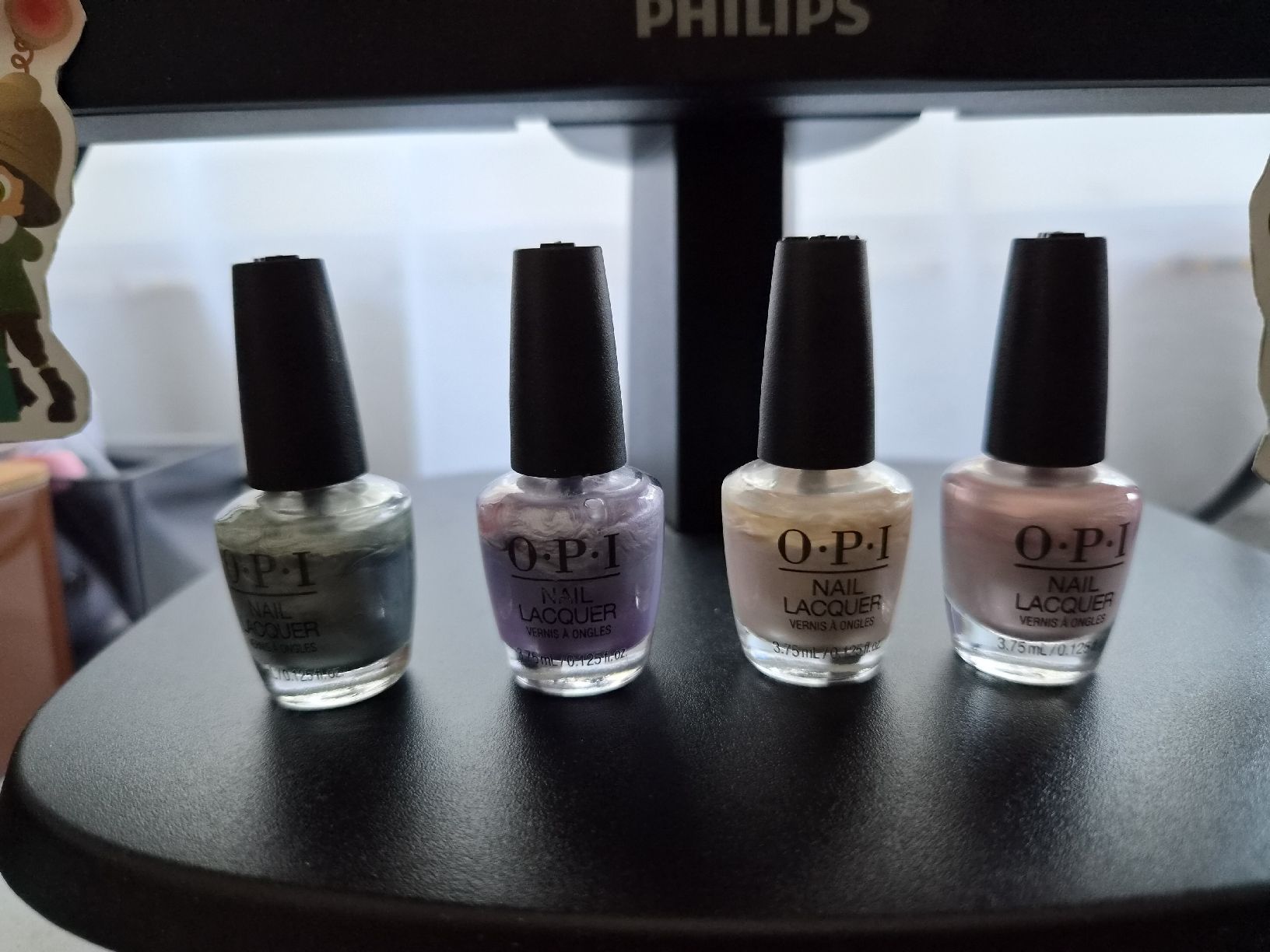 Opi Smalto per unghie: 4 OPI Nagellack Mini Set, verschiedene Farben – Nuovo (secondo la descrizione) da Niederrohrdorf venduto da Miripfiri 2