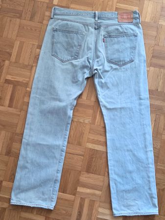 LEVI'S 501 W 36 L 30 Bleu Clair très Bon Etat ☆☆☆☆