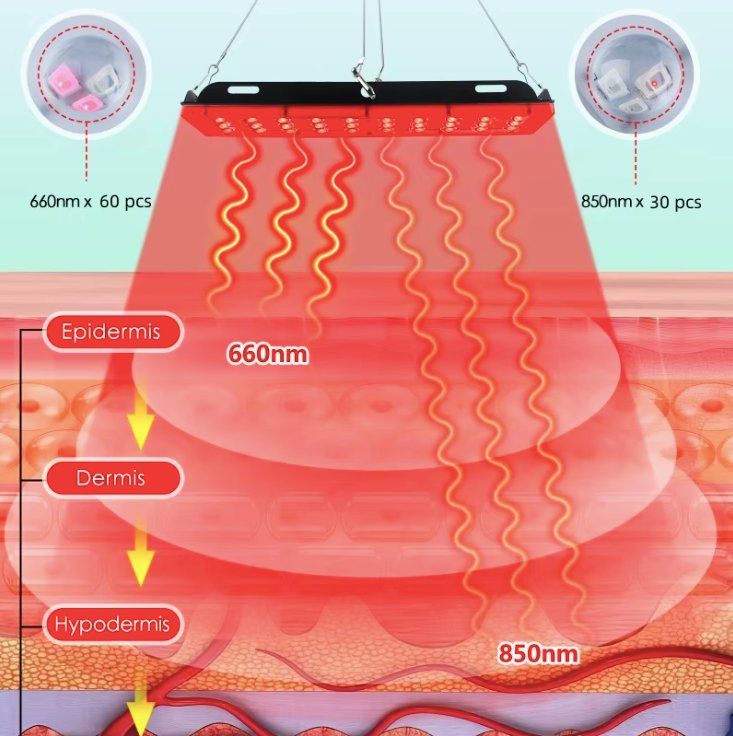 Attrezzature mediche: Rotlicht Therapie Panel mit Stativ + Schutzbrille – Nuovo e nell'imballaggio originale da Geneve venduto da Titi2008 1