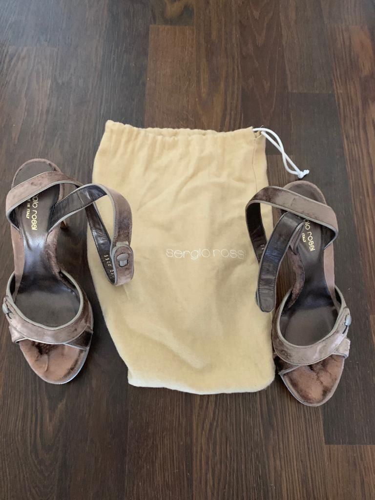 Sergio Rossi Scarpe da donna: Sergio Rossi Markesandallen Gr.38 neuwertig – Usato da Zürich venduto da Leders 2