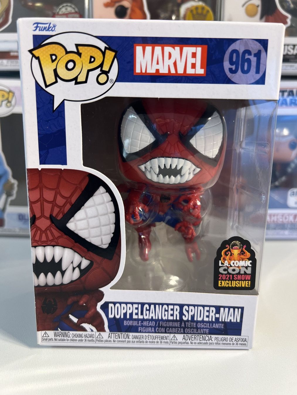 Funko Figuren: Funko POP! Marvel Spider-Man - Doppelganger Spider-Man – Neu und originalverpackt aus Le Mouret von perfectbijou