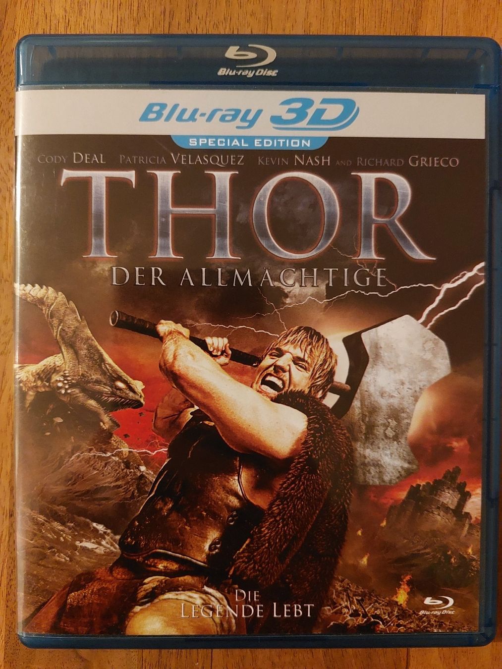 Tutti i DVDs: Blu Ray 3D - Thor / Der Allmächtige – Usato da Rheinfelden venduto da FilmAuktion