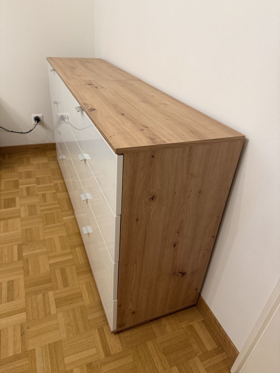 Kommoden: 2xKommode weiss Holzoptik – Gebraucht aus Baden von sch_v9d5 3