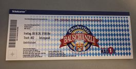 Oktoberfest Bauschänzli, FR, 09.10.26, Tisch 402, 10 Tickets