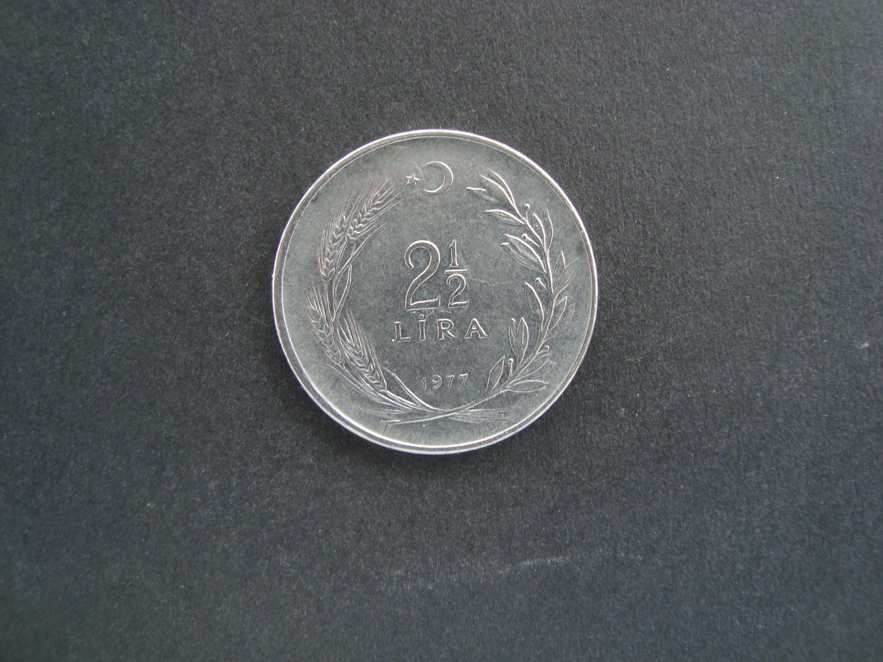 Alle Münzen: Türkei 2,5 lira 1977 – Gebraucht aus Gelterkinden von Cakir