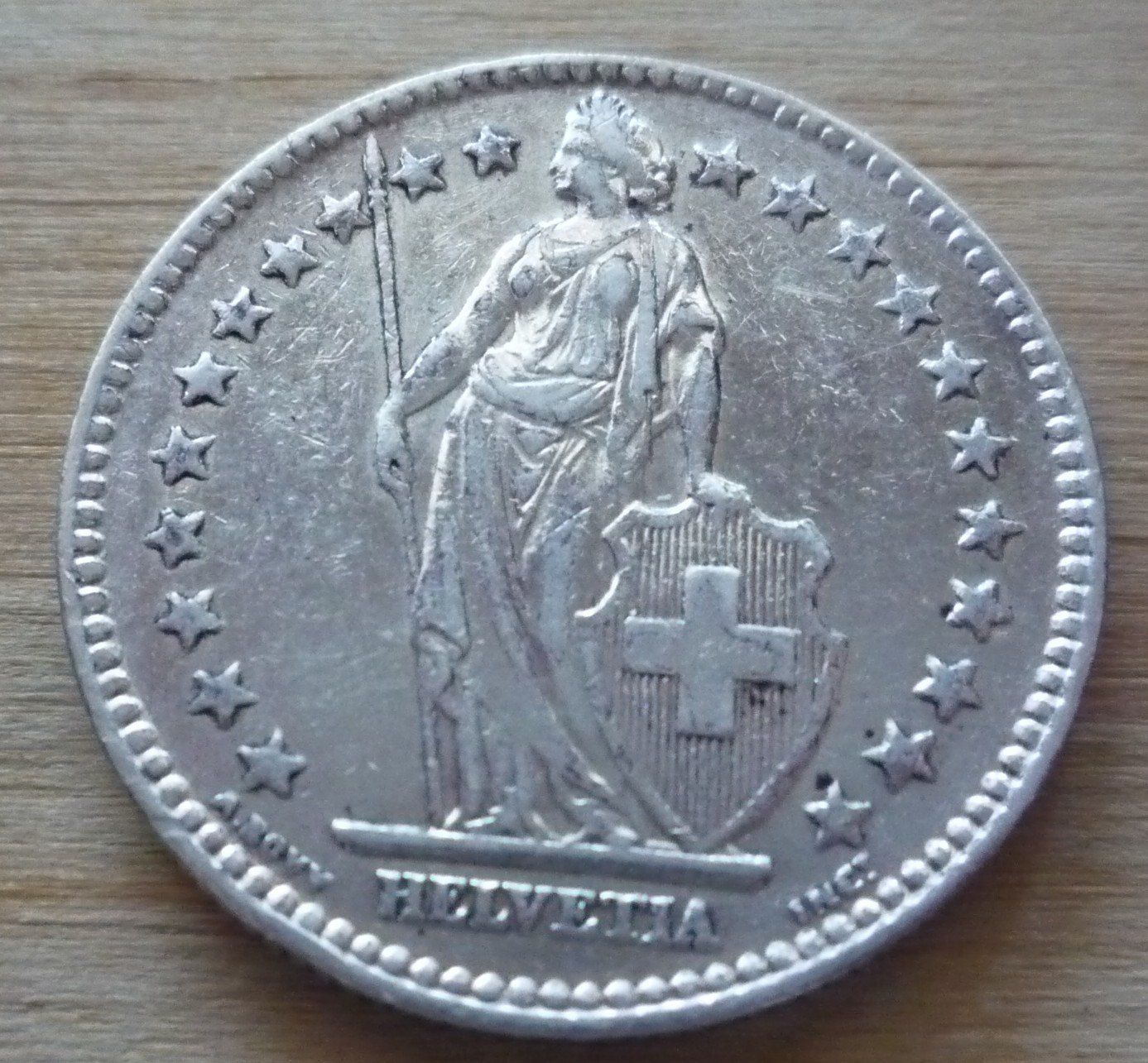 Tutti le monete: 2 Franken 1955, silber – Usato da Rieden SG venduto da Sammelfreund 1